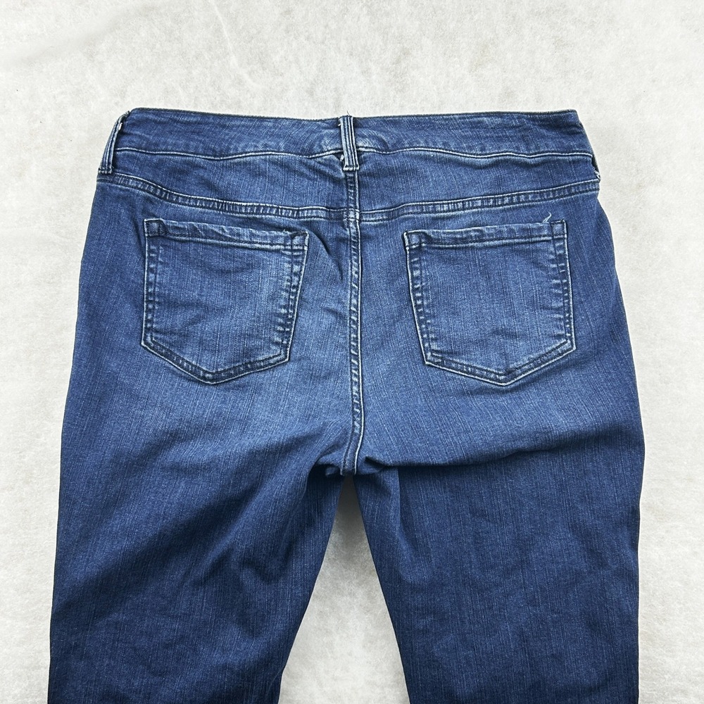 Torrid Jeans Women‎ 10R Perfect Skinny Ankle Mid Rise Premium Stretch Dark Wash - Picture 5 of 15
